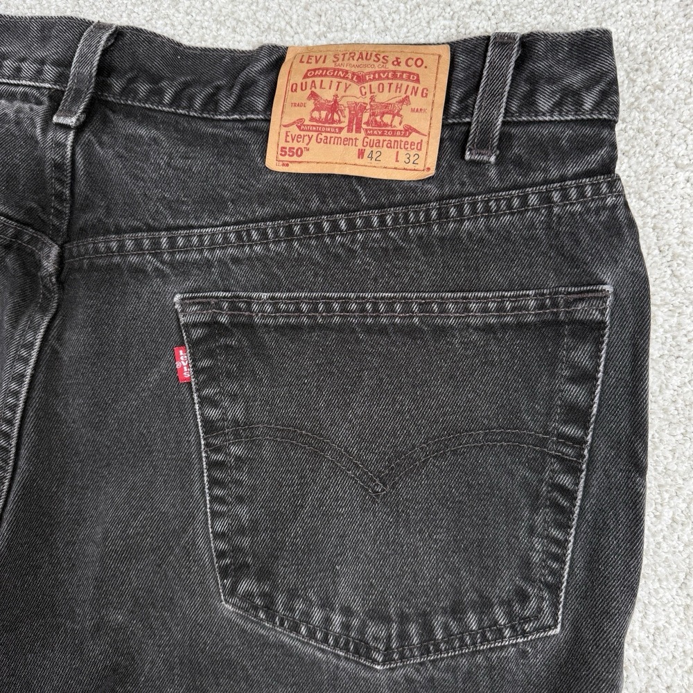 Vintage‎ Levis 550 Mens Jeans 42x32 (40x31) Relaxed Fit  90s Y2K